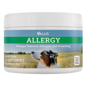 Vallis Allergy Soft Chews for Dogs  Valley Vet Supply